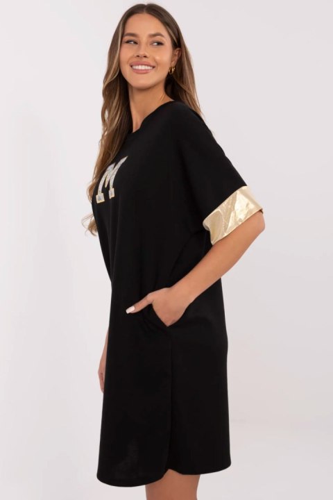 Sukienka Model MI-SK-A6192.52 Black - Italy Moda Italy Moda Sukienka Model MI-SK-A6192.52 Black - Italy Moda Italy Moda