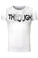 Tshirt Męski Model 17182 White - YourNewStyle YourNewStyle