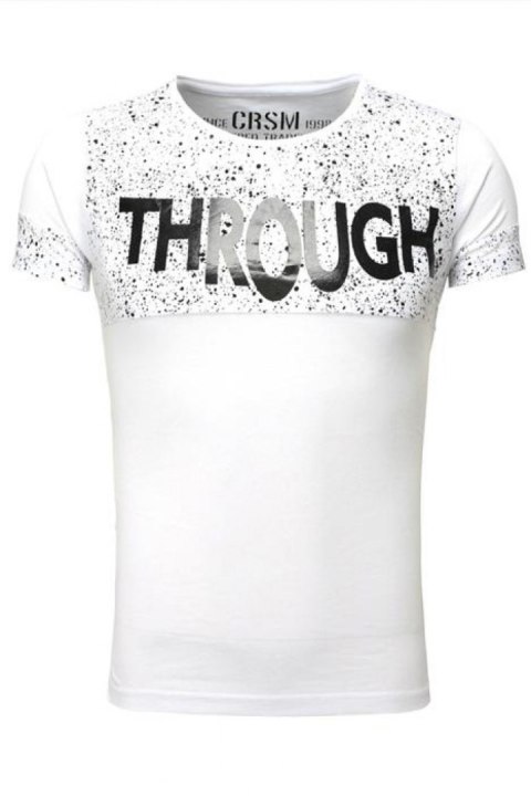 Tshirt Męski Model 17182 White - YourNewStyle YourNewStyle