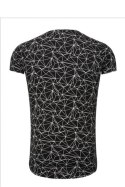 Tshirt Męski Model 17184 Black - YourNewStyle YourNewStyle Tshirt Męski Model 17184 Black - YourNewStyle YourNewStyle