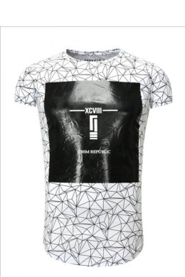 Tshirt Męski Model 17185 White - YourNewStyle YourNewStyle