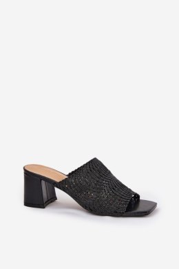 Sandał Klapki Model Ciariloria FY35-6 Black - Step in style Step in style