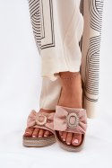 Sandał Klapki Model Lenela M535 Pink - Step in style Step in style