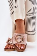 Sandał Klapki Model Nellodra M578 Pink - Step in style Step in style Sandał Klapki Model Nellodra M578 Pink - Step in style Step in style