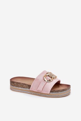 Sandał Klapki Model Rilirea M339 Pink - Step in style Step in style