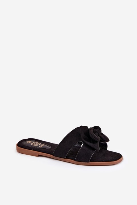 Sandał Klapki Model Tobin LX9614 Black - Step in style Step in style Sandał Klapki Model Tobin LX9614 Black - Step in style Step in style