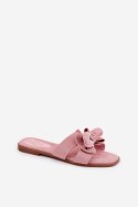Sandał Klapki Model Tobin LX9614 Pink - Step in style Step in style Sandał Klapki Model Tobin LX9614 Pink - Step in style Step in style