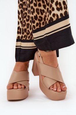 Sandały Model Annavin 218-3 Khaki - Step in style Step in style