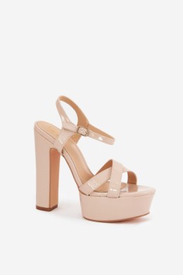 Sandały Model Jovenes MVP353 Beige - Step in style Step in style