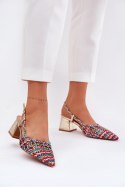 Sandały Model Resterri 8338-303 Multicolor - Step in style Step in style Sandały Model Resterri 8338-303 Multicolor - Step in style Step in style