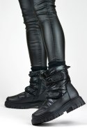 Śniegowce Model Laila JH-1B Black - PRIMO PRIMO Śniegowce Model Laila JH-1B Black - PRIMO PRIMO