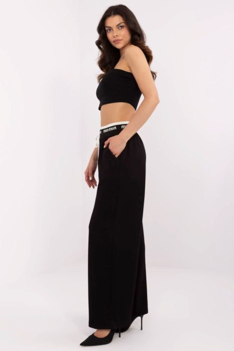 Spodnie Dresowe Model MI-SP-617961.89 Black - Italy Moda Italy Moda Spodnie Dresowe Model MI-SP-617961.89 Black - Italy Moda Italy Moda
