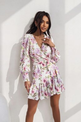 Sukienka Model Anna krótka 219836297 Wiosenny bukiet - LaBalancia LaBalancia