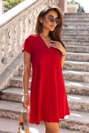 Sukienka Model Lenissa 366 Red - IVON IVON Sukienka Model Lenissa 366 Red - IVON IVON