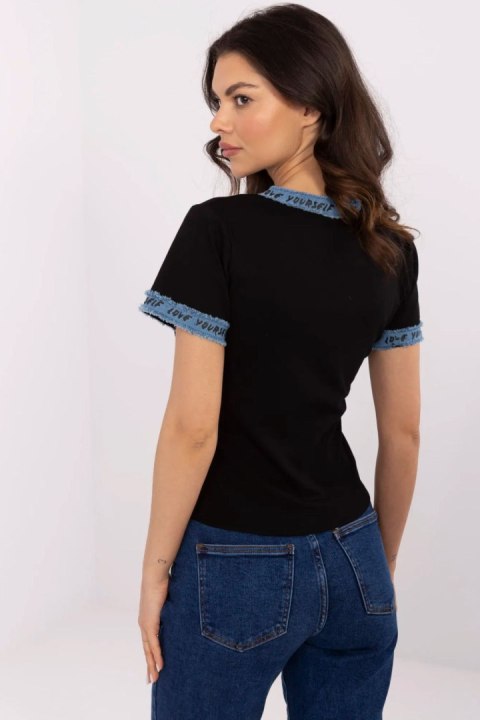 Tshirt Damski Model NM-TS-V8295.35 Black - NM NM Tshirt Damski Model NM-TS-V8295.35 Black - NM NM
