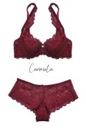 BIUSTONOSZ CARMELA M-053/22 BURGUND BIUSTONOSZ CARMELA M-053/22 BURGUND