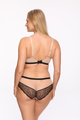 BIUSTONOSZ SEMI-SOFT NATHALIE BSO 1286 CZARNO-BEŻOWY