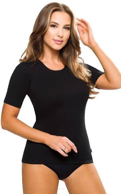 BLUZKA NINA CZARNA R.2XL-3XL BLUZKA NINA CZARNA R.2XL-3XL