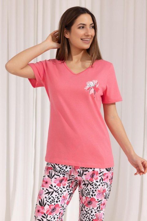 PIŻAMA DAMSKA 698 KR R.2XL PIŻAMA DAMSKA 698 KR R.2XL