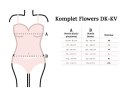 KOMPLET FLOWERS KORONKA DK-KV KOMPLET FLOWERS KORONKA DK-KV
