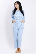 PIŻAMA DAMSKA ROZPINANA DR R.S-XXL PIŻAMA DAMSKA ROZPINANA DR R.S-XXL