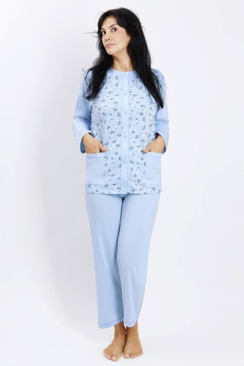 PIŻAMA DAMSKA ROZPINANA DR R.S-XXL PIŻAMA DAMSKA ROZPINANA DR R.S-XXL