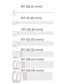 RAMIĄCZKA SILIKONOWE RT-09 16MM RAMIĄCZKA SILIKONOWE RT-09 16MM