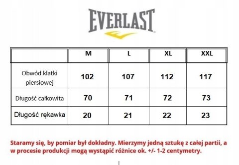 KOSZULKA T-SHIRT EVERLAST 37M290J86 KOSZULKA T-SHIRT EVERLAST 37M290J86