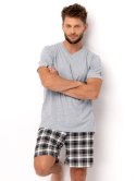 PIŻAMA MĘSKA MNS 460 KR R.3XL-4XL