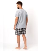 PIŻAMA MĘSKA MNS 460 KR R.3XL-4XL