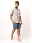 PIŻAMA MĘSKA MNS 748 KR R.3XL-4XL PIŻAMA MĘSKA MNS 748 KR R.3XL-4XL