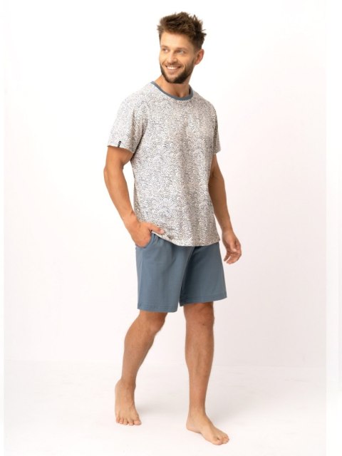 PIŻAMA MĘSKA MNS 748 KR R.3XL-4XL PIŻAMA MĘSKA MNS 748 KR R.3XL-4XL