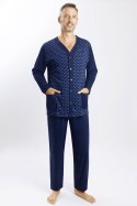 PIŻAMA MĘSKA ROZPINANA DR R.4XL-5XL PIŻAMA MĘSKA ROZPINANA DR R.4XL-5XL