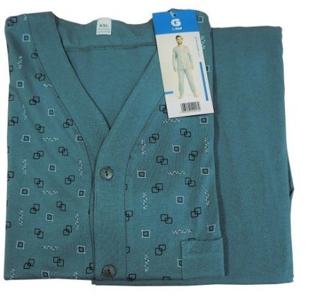PIŻAMA MĘSKA ROZPINANA DR R.M-XXL PIŻAMA MĘSKA ROZPINANA DR R.M-XXL