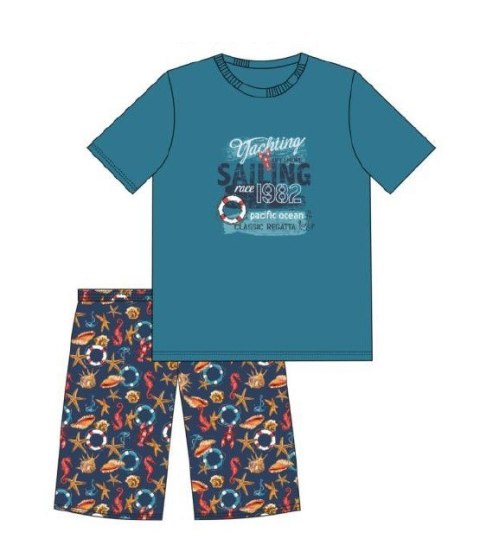 PIŻAMA BOY YOUNG 790/104 SAILING KR PIŻAMA BOY YOUNG 790/104 SAILING KR