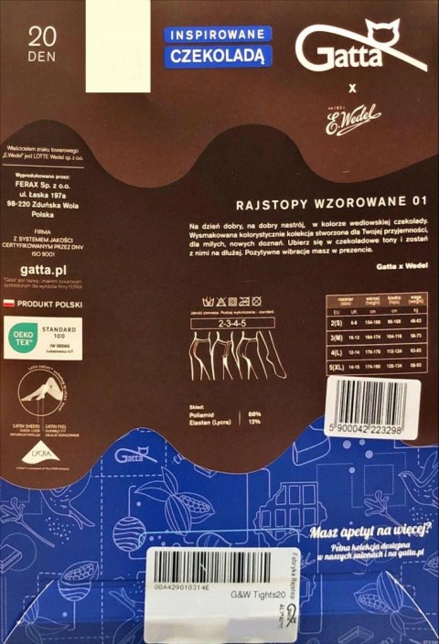 RAJSTOPY WEDEL 20 DEN WZ.01 R.5 RAJSTOPY WEDEL 20 DEN WZ.01 R.5
