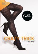 RAJSTOPY CRAZY TRICK WZ.02 50 DEN R.5 RAJSTOPY CRAZY TRICK WZ.02 50 DEN R.5