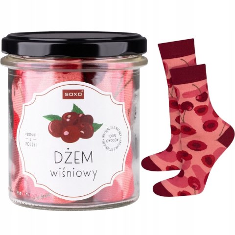 SKARPETY DAMSKIE SOXO W SŁOIKU SKARPETY DAMSKIE SOXO W SŁOIKU