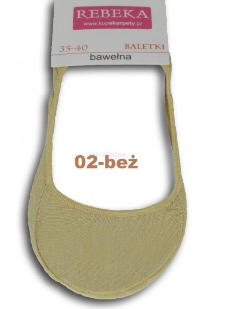 BALERINKI BAWEŁNA 1251 BALERINKI BAWEŁNA 1251