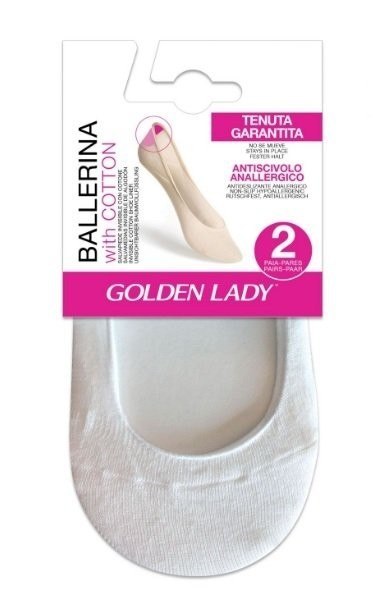 STOPKI BALLERINA BAWEŁNA 6P 2 PARY STOPKI BALLERINA BAWEŁNA 6P 2 PARY