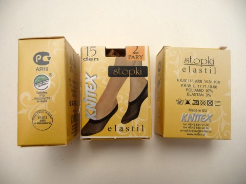 STOPKI ELASTIL 20 DEN 2 PARY STOPKI ELASTIL 20 DEN 2 PARY