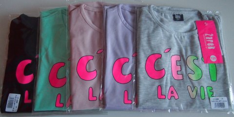 BLUZKA DZIEWCZĘCA C'EST LA VIE KR R.158-164 SALE BLUZKA DZIEWCZĘCA C'EST LA VIE KR R.158-164 SALE
