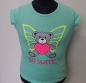 BLUZKA DZIEWCZĘCA SO SWEET KR R.110-122 SALE BLUZKA DZIEWCZĘCA SO SWEET KR R.110-122 SALE
