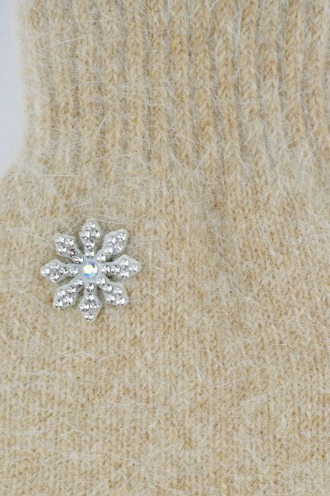 RĘKAWICZKI DAMSKIE 5P ANGORA RZ058 RĘKAWICZKI DAMSKIE 5P ANGORA RZ058