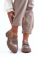 Półbuty Model Jannah YL166 Beige - Step in style Step in style Półbuty Model Jannah YL166 Beige - Step in style Step in style