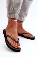 Sandał Japonki Model 4FMM00FFLIF018-21S Black - Step in style Step in style Sandał Japonki Model 4FMM00FFLIF018-21S Black - Step in style Step in style