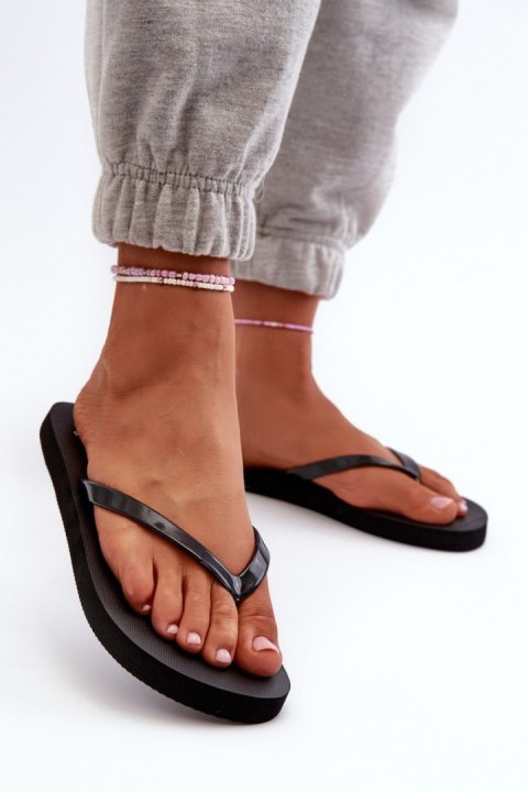 Sandał Japonki Model 4FMM00FFLIF018-21S Black - Step in style Step in style Sandał Japonki Model 4FMM00FFLIF018-21S Black - Step in style Step in style