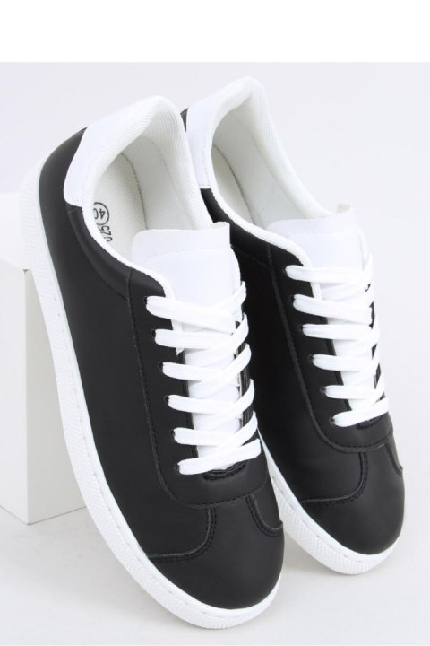 Trampki damskie GIRBO B/WHITE - Inello Inello Trampki damskie GIRBO B/WHITE - Inello Inello