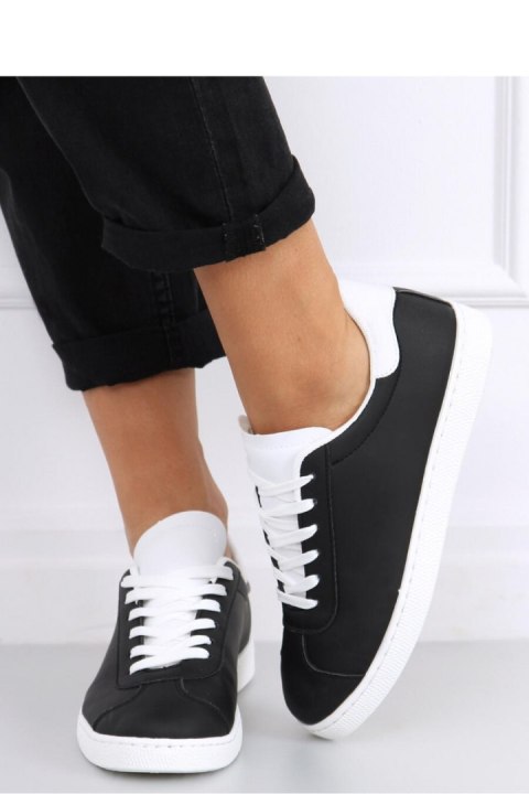 Trampki damskie GIRBO B/WHITE - Inello Inello Trampki damskie GIRBO B/WHITE - Inello Inello