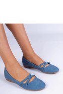 Baleriny Model Baronna N23-1002 Blue - PRIMO PRIMO Baleriny Model Baronna N23-1002 Blue - PRIMO PRIMO